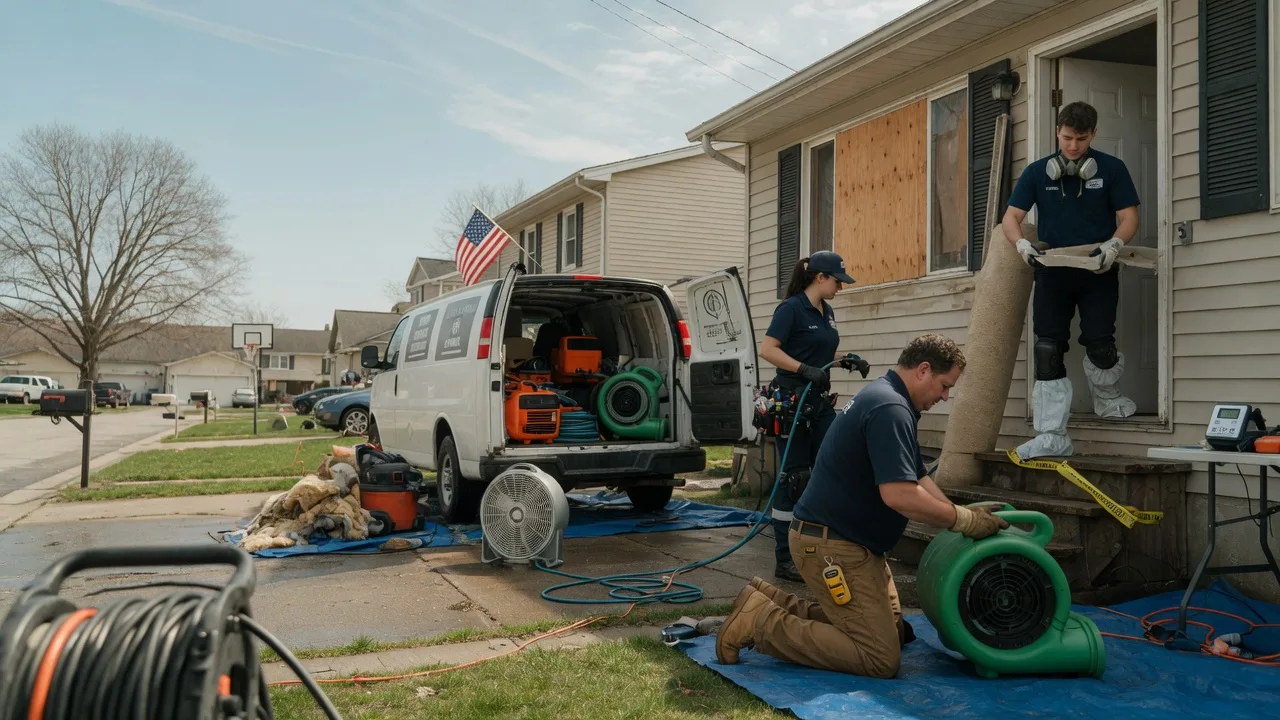 Water Damage Restoration in Drummond, OK near me